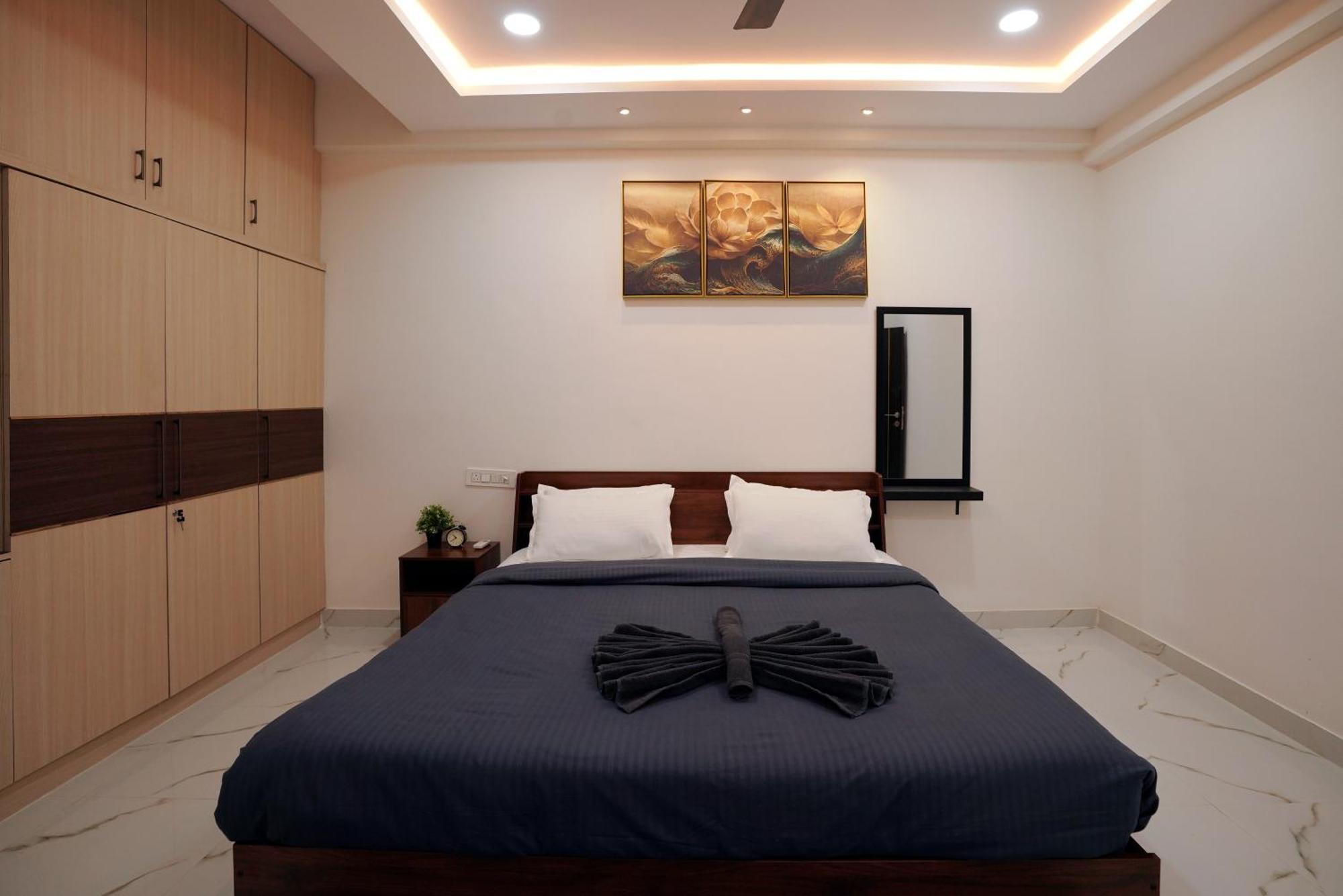 N Cube Serviced Apartments Hyderabad Exterior foto